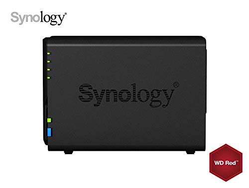 Synology DS218 NAS 6To (2x 3To) WD Red