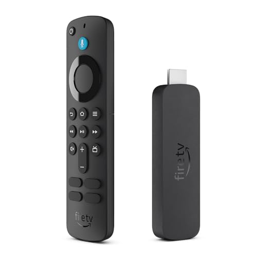 Amazon Fire TV Stick 4K (Nouvelle génération) | Appareil de streaming avec prise en charge du Wi-Fi 6 et des technologies Dolby Vision/Atmos et HDR10+