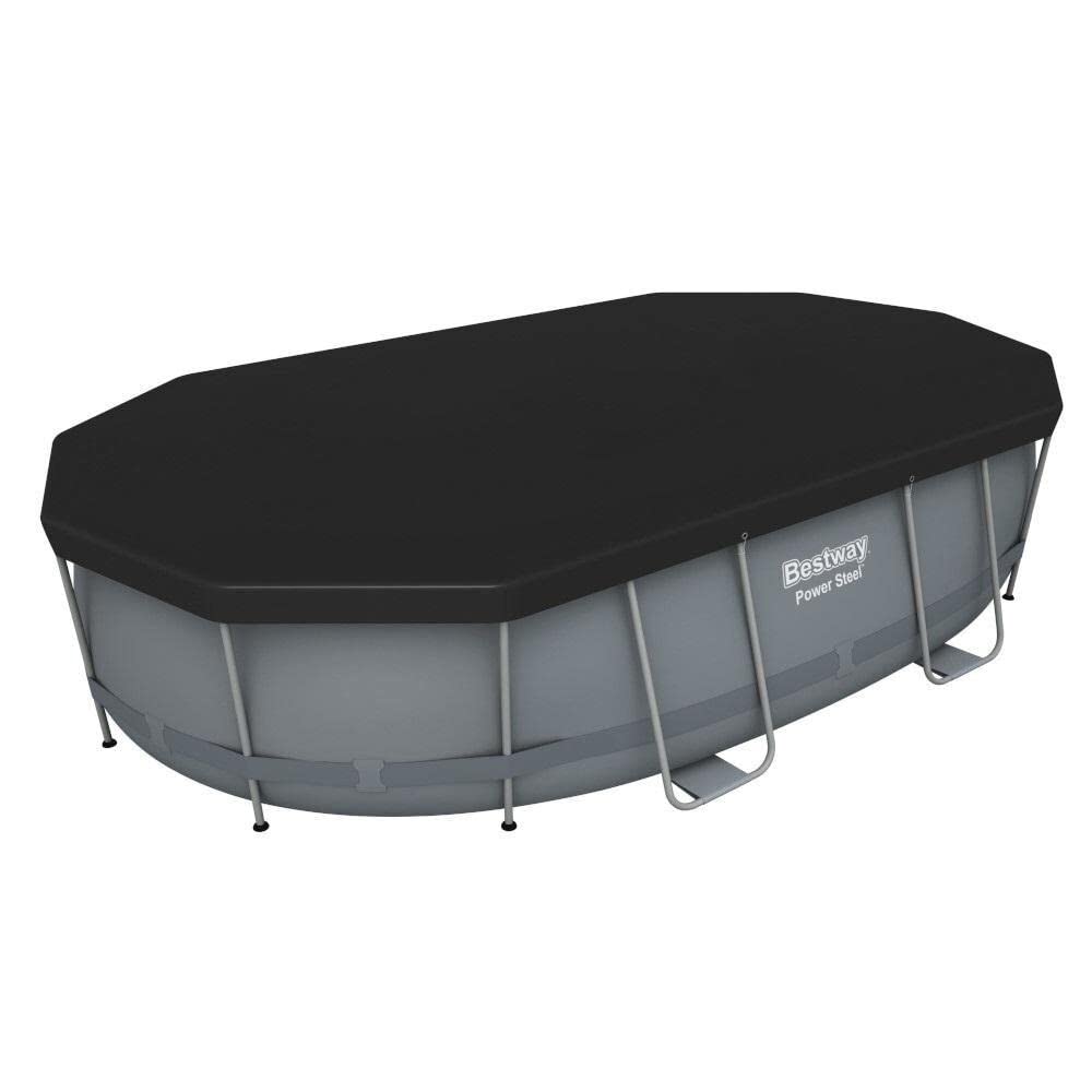 Bestway 56448-3 Piscine hors sol en acier à haute tension 488x305x107 cm