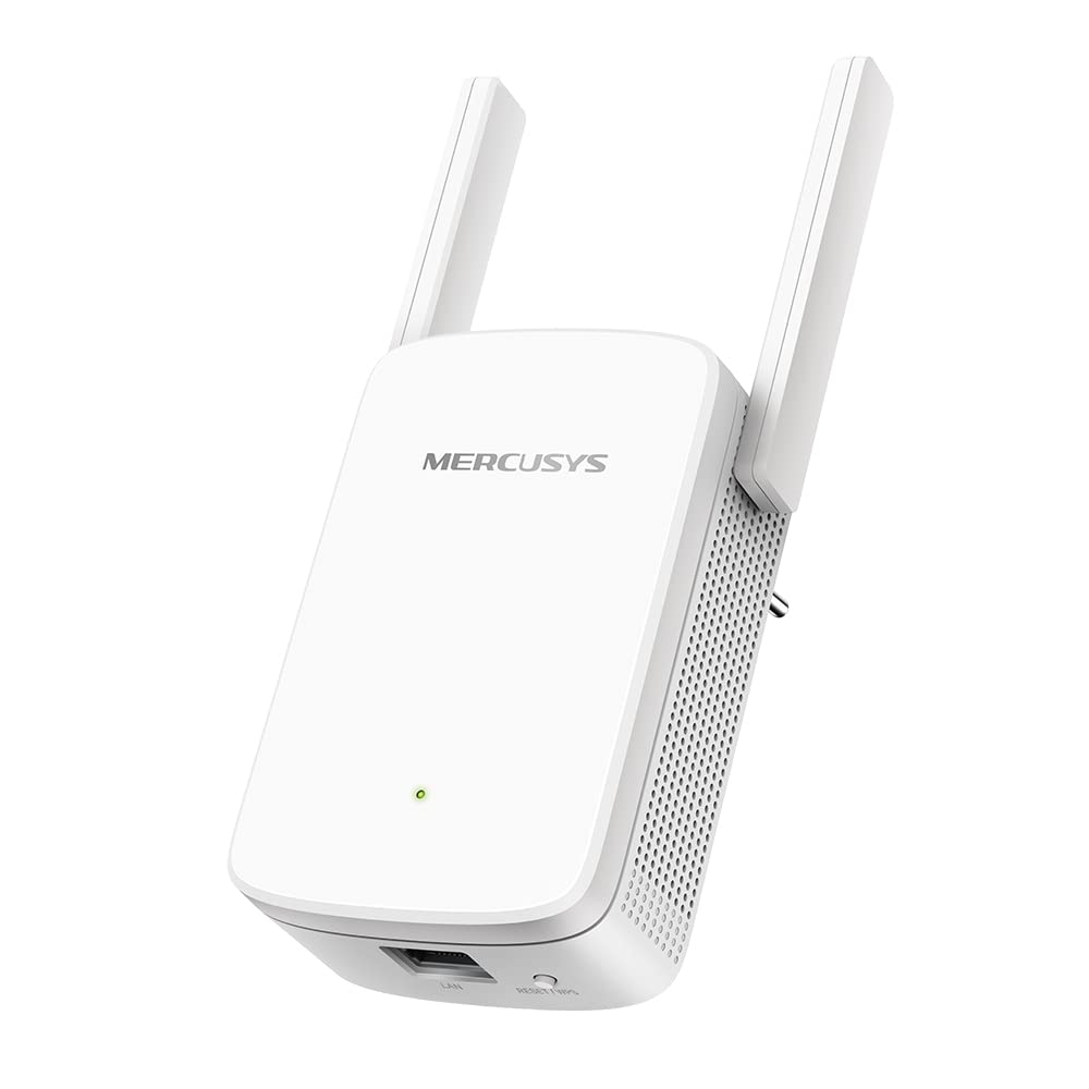 MERCUSYS ME30 TP-Link Repeteur WiFi Bi-Bande AC1200Mbps, Amplificateur WiFi, Répéteur WiFi Puissant, Ethernet Port, Repeteur WiFi Exterieur, Borne WiFi Extender, Brancher et Utiliser