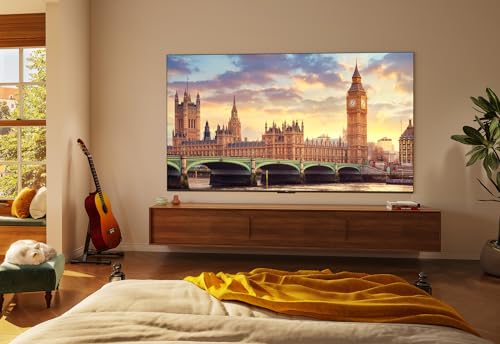 TCL TV QLED 43T7B 4K HDR Pro 43’’ avec Google TV et système sonore Dolby Atmos, Compatible avec l’Assistant Google et Alexa