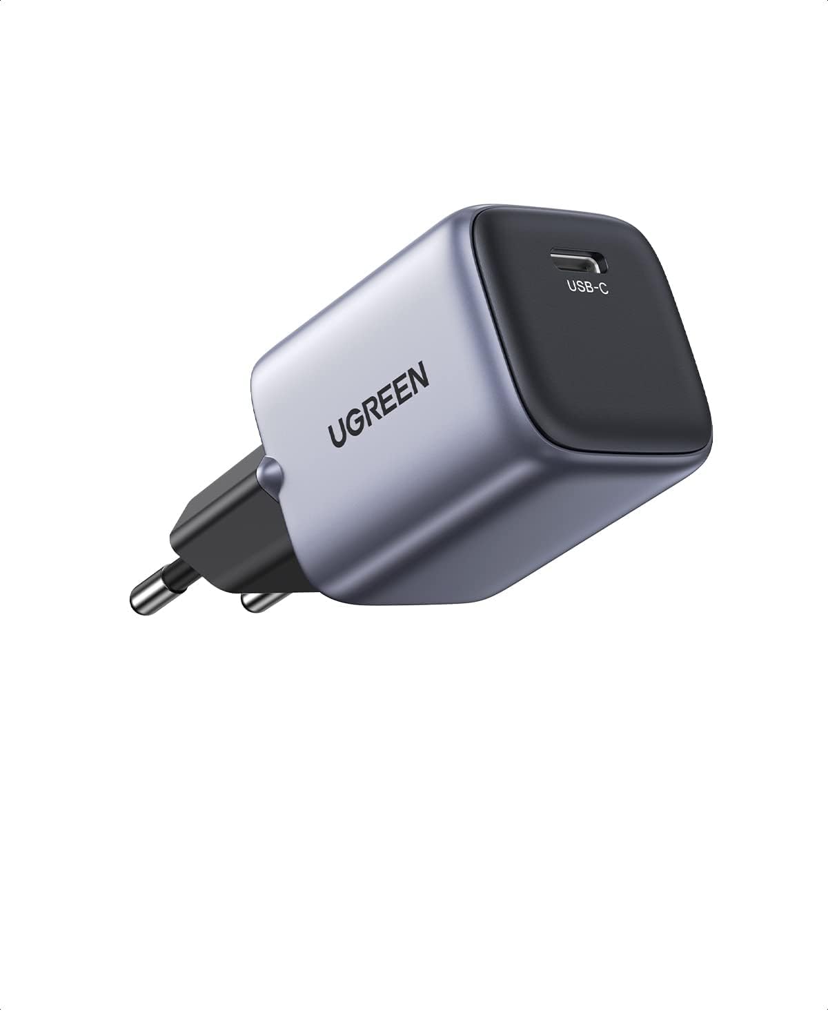 UGREEN Nexode 30W Chargeur USB C Rapide avec GaN Tech Compatible avec iPhone 16 Plus Pro Max 15 14 13 12 11 Pixel 9 8 7a 6a Galaxy S24 Plus Ultra S23 A15 A05s MacBook Air iPad Pro Air Mini (Gris)