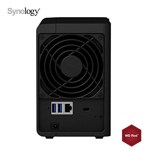 Synology DS218 NAS 6To (2x 3To) WD Red