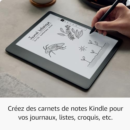 Kindle Scribe (2022) - 16 Go | Le premier Kindle et carnet de notes numérique tout-en-un, avec écran Paperwhite 10,2" de 300 ppp | Stylet premium inclus