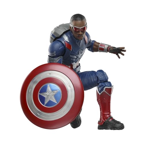 MARVEL Legends Series Captain America, Captain America: Brave New World, Figurine de 15 cm