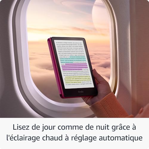 Découvrez Amazon Kindle Colorsoft Signature Edition (32 Go) | Avec affichage couleur, éclairage avant à réglage automatique, charge sans fil et longue autonomie