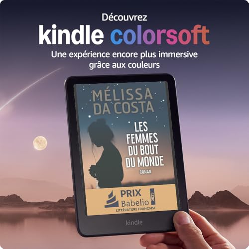 Découvrez Amazon Kindle Colorsoft Signature Edition (32 Go) | Avec affichage couleur, éclairage avant à réglage automatique, charge sans fil et longue autonomie