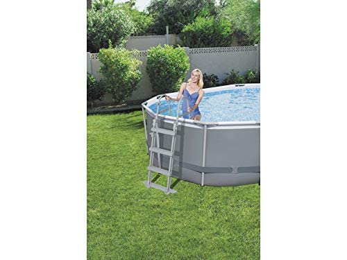 Power Steel Bestway 56620-3 Piscine Hors Sol 427 x 250 x 100 cm