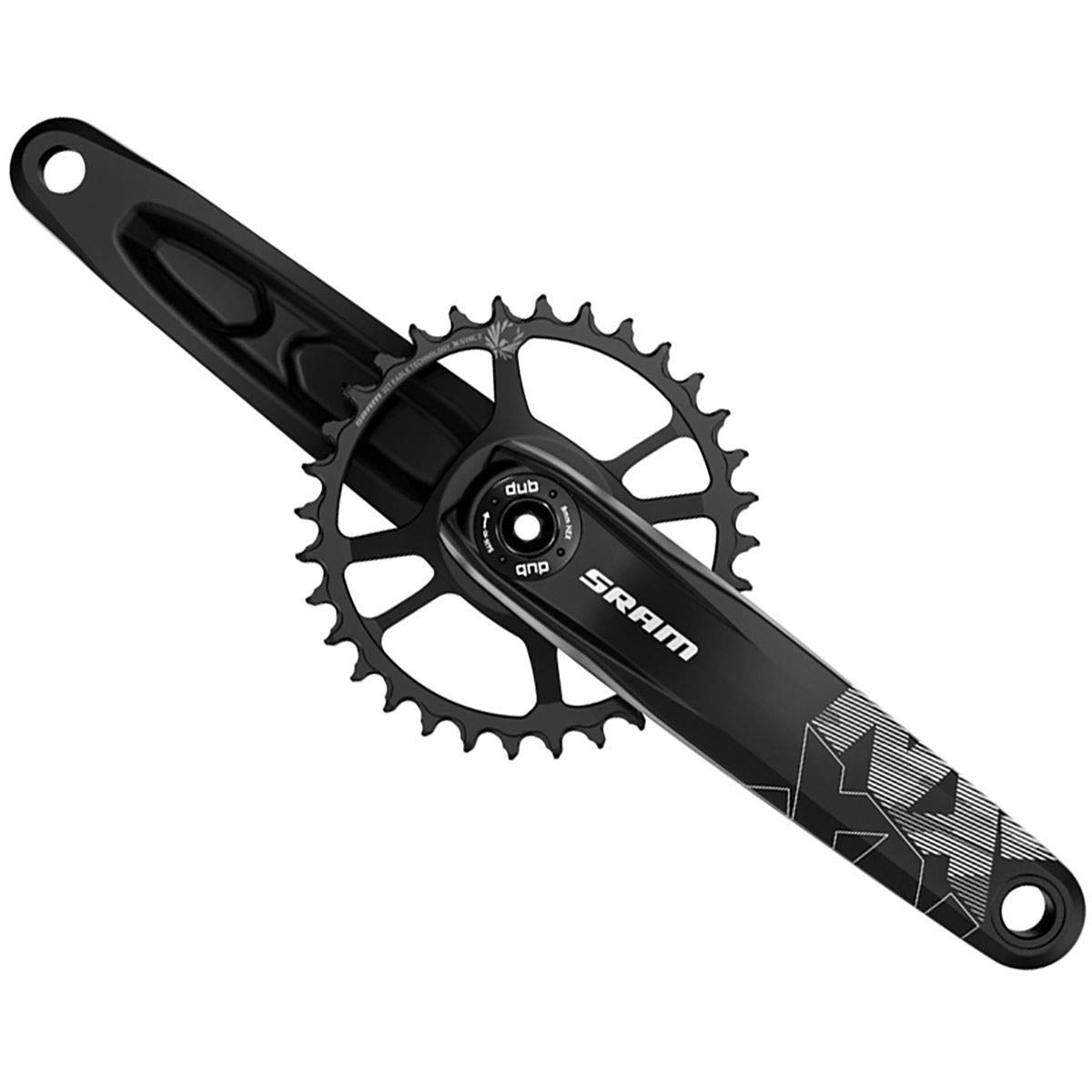 Sram Mixte Nx Aigle Dub Groupe Transmission (Der Arrière, Trigger Shifter W Clamp, Pédalier Dub 12s W Dm 32t X- Groupset, Noir, 170mm EU