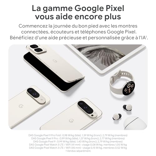 Google Pixel 9 Pro – Smartphone Android débloqué avec Gemini, Triple Appareil Photo arrière, 24 Heures d'autonomie et écran Super Actua 6,3 Pouces – Noir Volcanique, 256GB