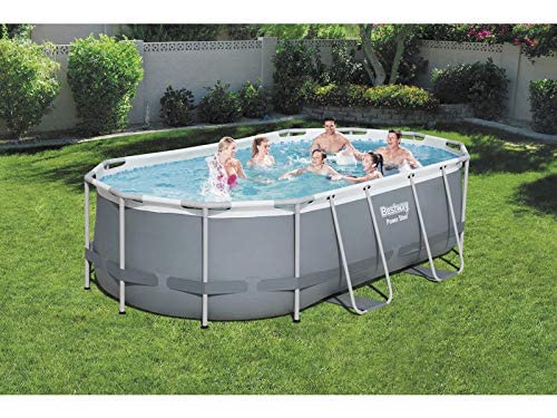 Power Steel Bestway 56620-3 Piscine Hors Sol 427 x 250 x 100 cm