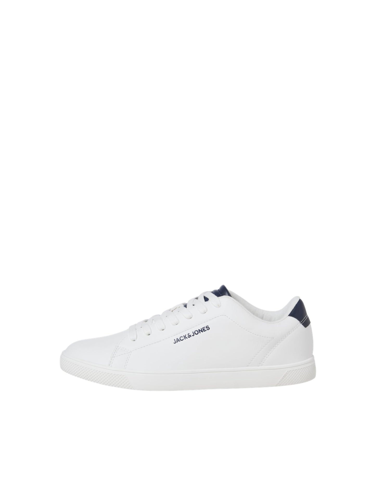 JACK & JONES Homme Jfwboss PU Sneaker Noos Basket, Blazer Bleu Marine avec détails Blancs, 42 EU