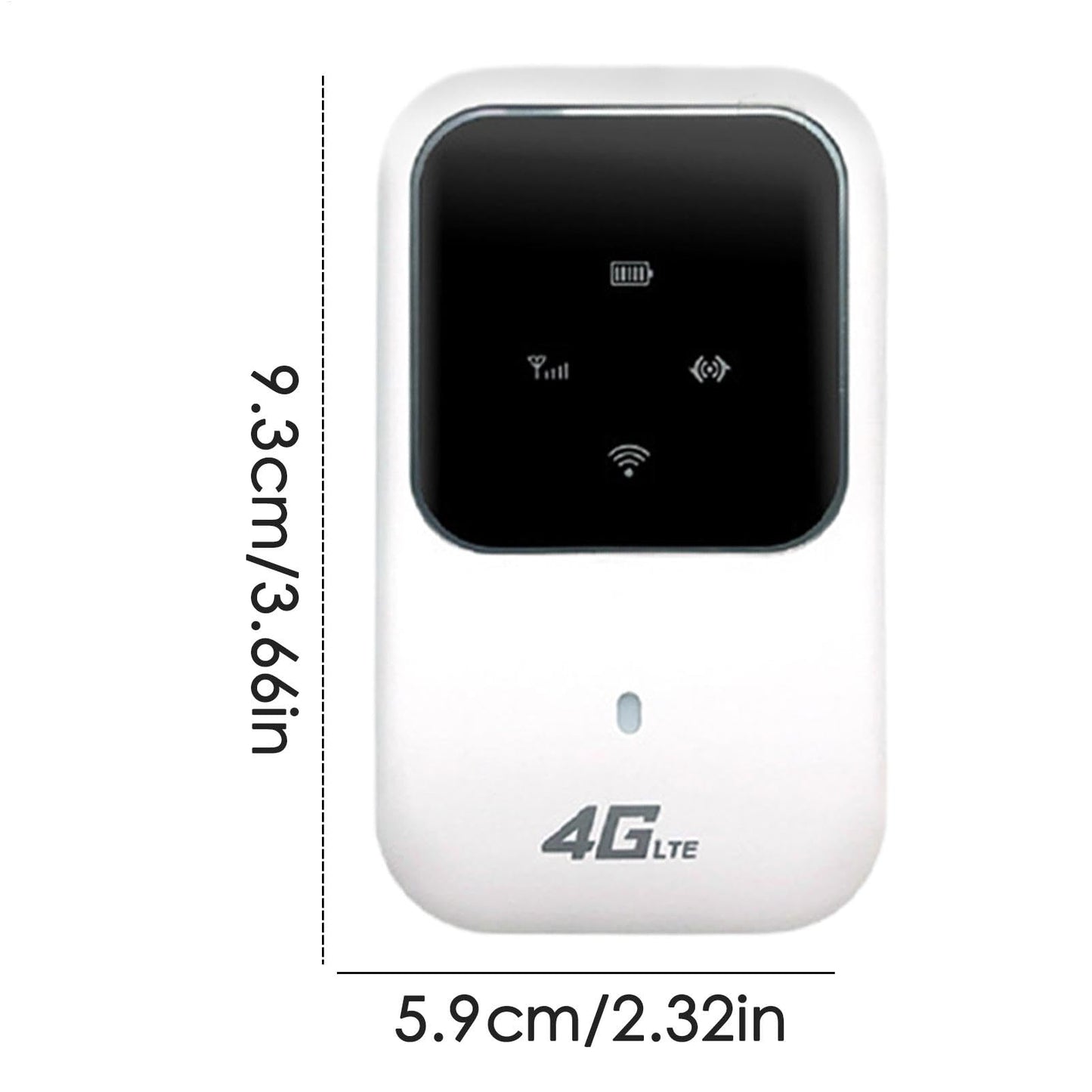 WiFi Portable, Point D'accès WiFi Portable, Réseau sans Fil Portable sans Fil, Point D'accès Mobile Haut Débit WiFi, Dispositif De Point D'accès Mobile, Routeur WiFi De Voyage Pratique