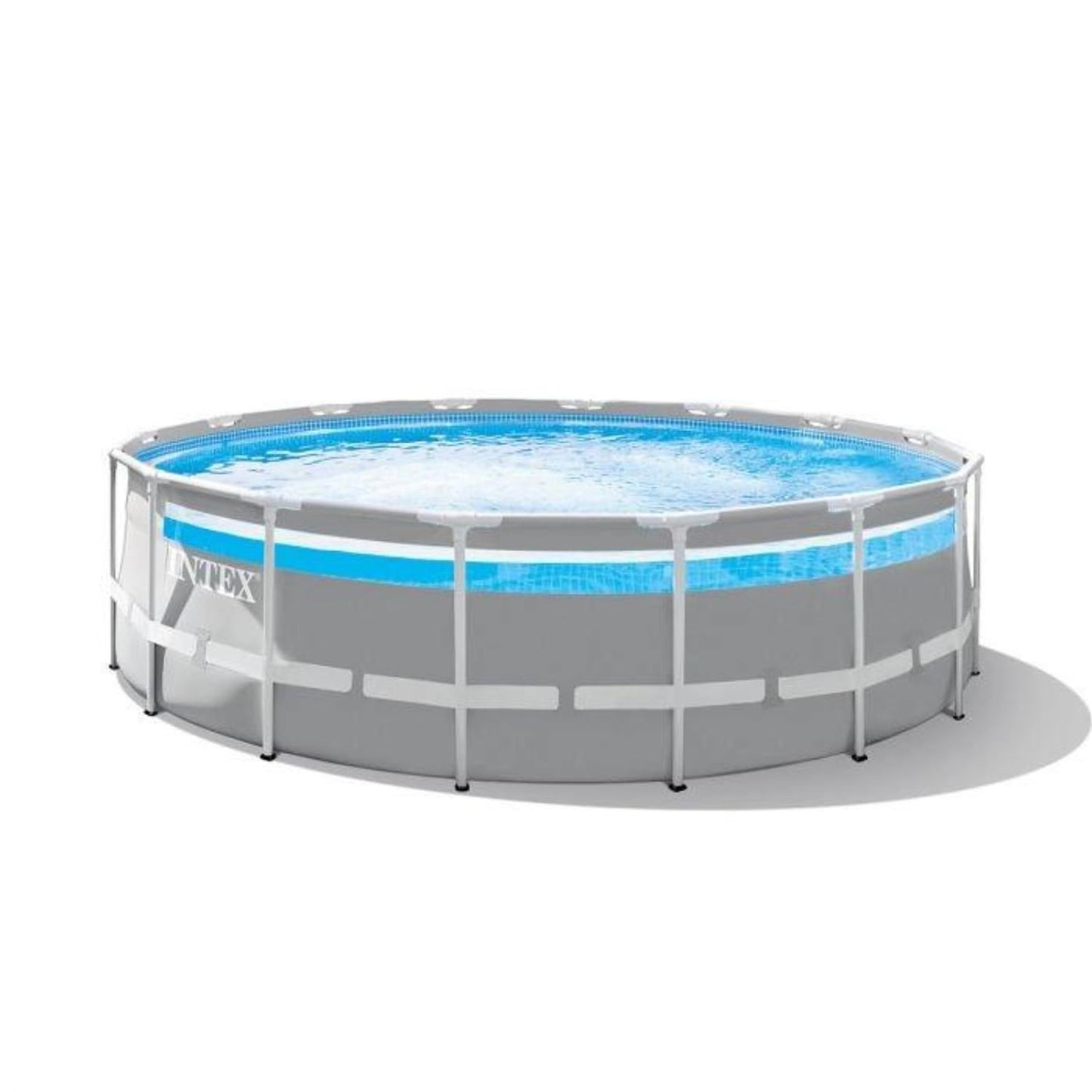 Intex kit Piscine Tubulaire Clear Window (ø) 4,88 x (h) 1,22m