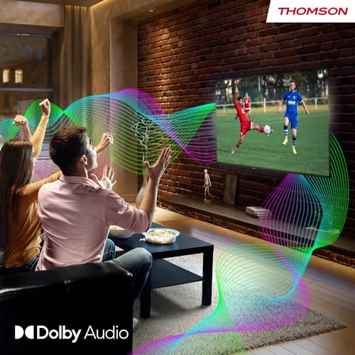 THOMSON 32 Pouces (80 cm) Easy TV HD LED Blanc TV – 32HD2S13W - 2023