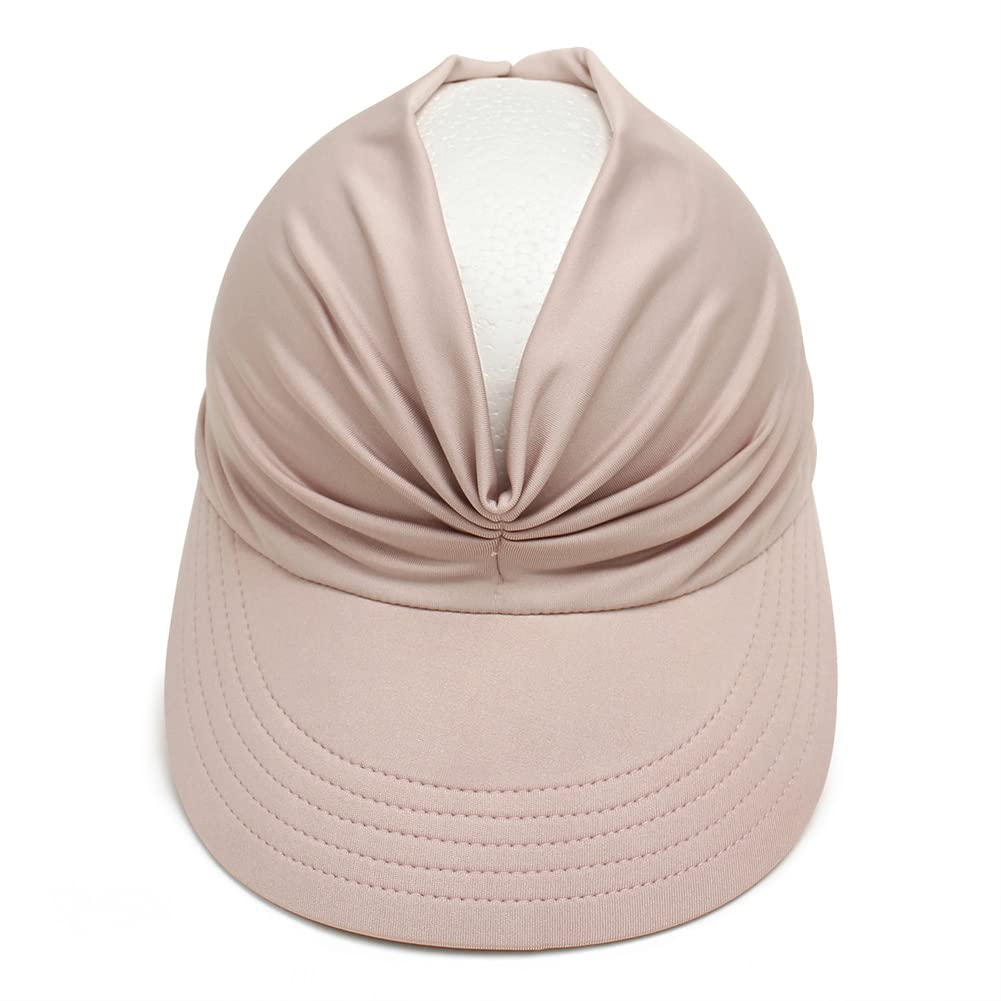 YAMEE Visiere Casquette Femme,Visière Plage Femme,Chapeau de Soleil Femme,Casquette Femme ete,Visiere de Protection pour Voyage Plage