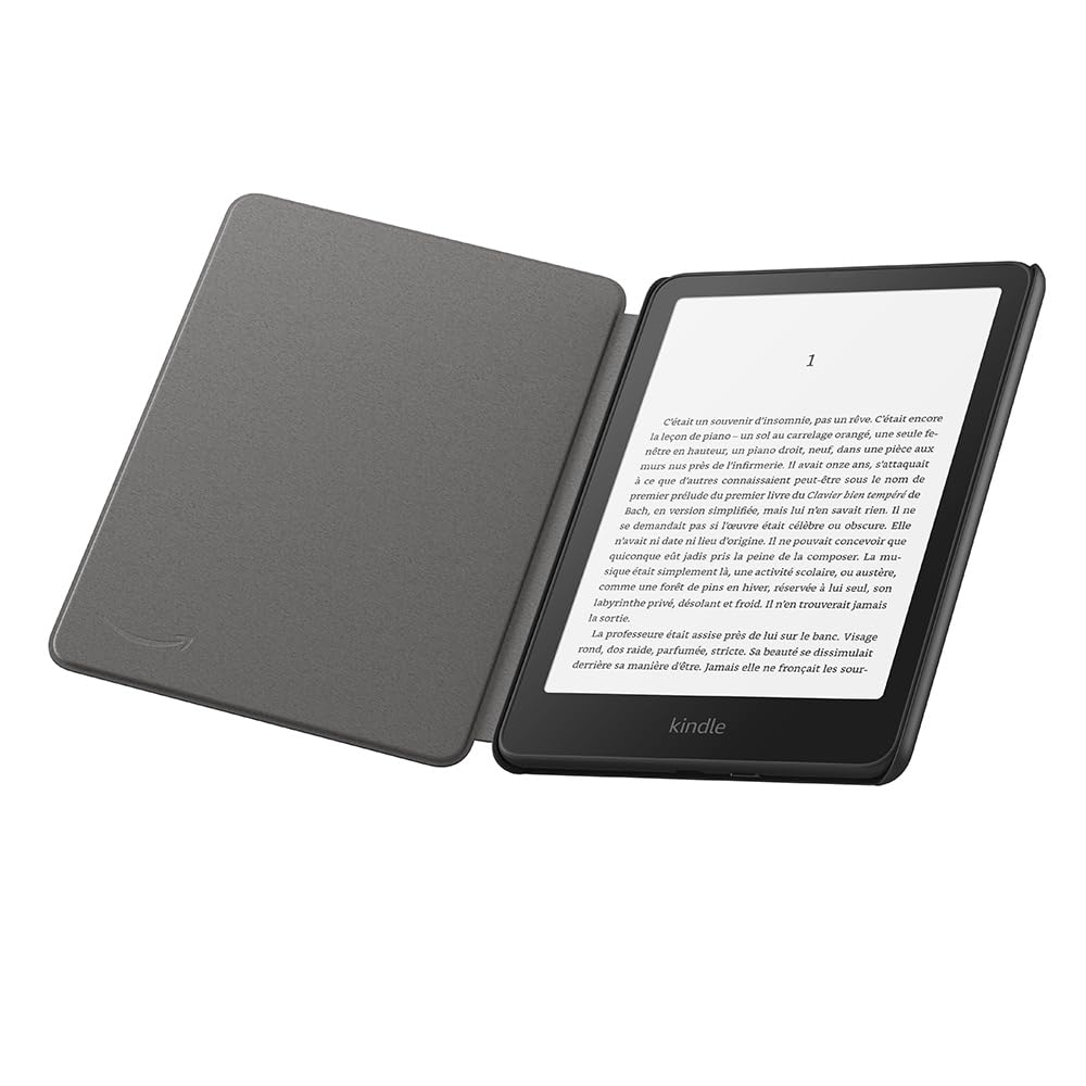 Kindle Paperwhite Signature Edition (version 2024) 32 GB sans publicité, une couverture en tissu Amazon et une station de chargement sans fil conçue pour Amazon