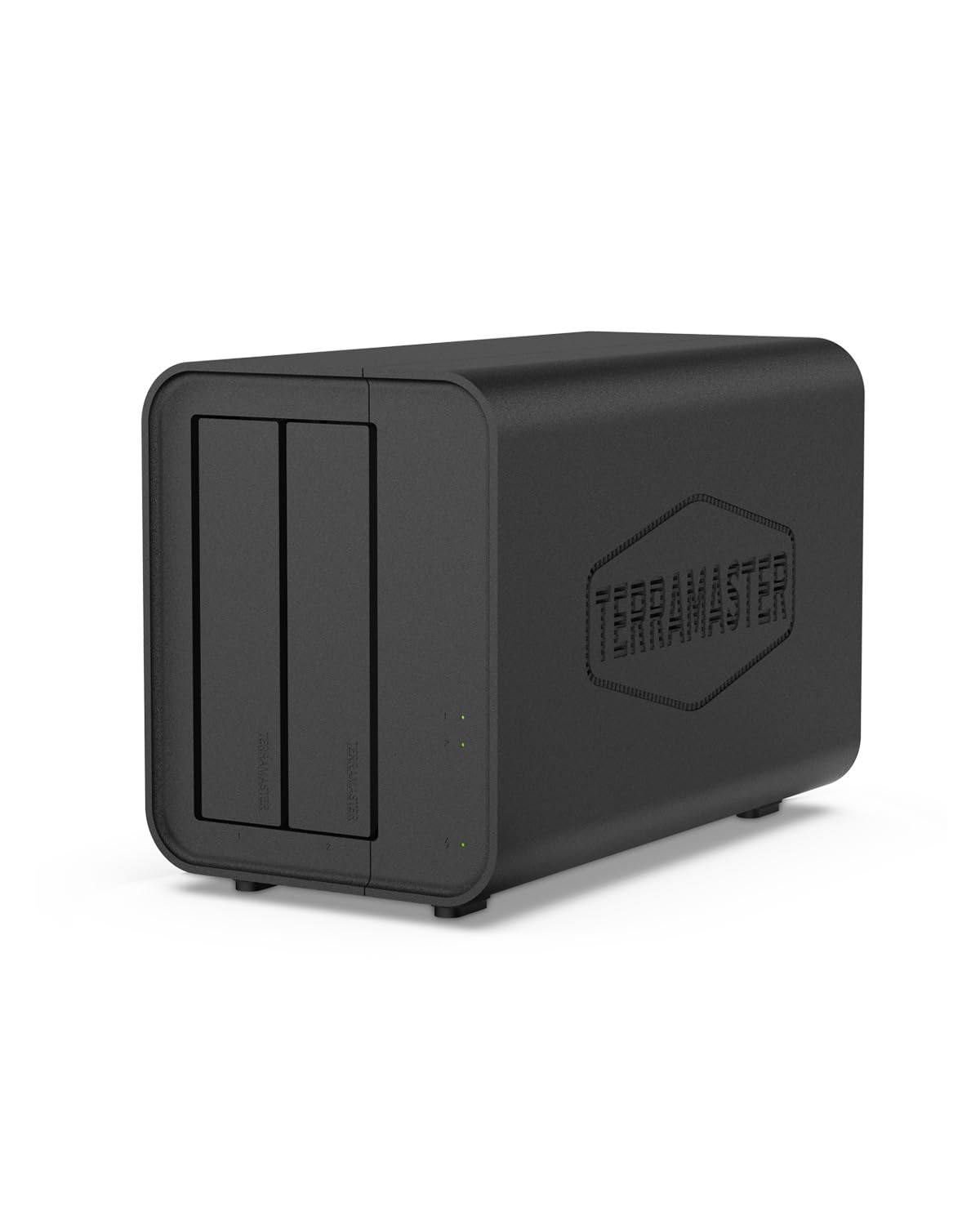 TERRAMASTER F2-212 NAS à 2 Baies - Quad Core Stockage Attaché au Réseau de Cloud Privé Personnel - avec des Solutions de Sauvegarde Riches (sans Disque)