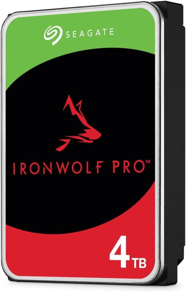 Seagate IronWolf PRO 4To Disque Dur interne NAS ST4000NE001 3.5" HDD SATA3