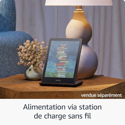 Découvrez Amazon Kindle Colorsoft Signature Edition (32 Go) | Avec affichage couleur, éclairage avant à réglage automatique, charge sans fil et longue autonomie