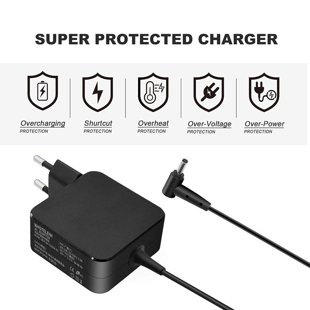 Chargeur Ordinateur Portable pour ASUS 19V 2.37A 45W Zenbook UX303U UX305 UX305F UX410U Vivobook S200 S200E X200 Chromebook C200 C300 Alimentation Adaptateur (4.0 * 1.35mm)