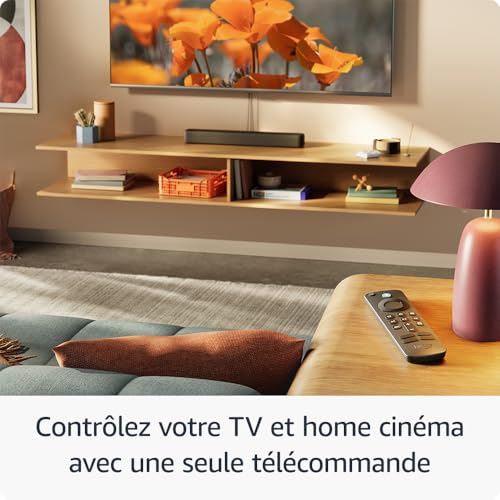 Amazon Fire TV Stick HD (Nouvelle génération) | TV gratuite et en direct, télécommande vocale Alexa, contrôle de la maison connectée, streaming HD