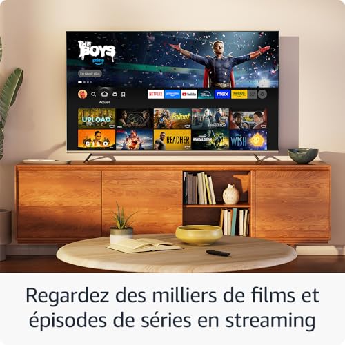 Amazon Fire TV Stick HD (Nouvelle génération) | TV gratuite et en direct, télécommande vocale Alexa, contrôle de la maison connectée, streaming HD