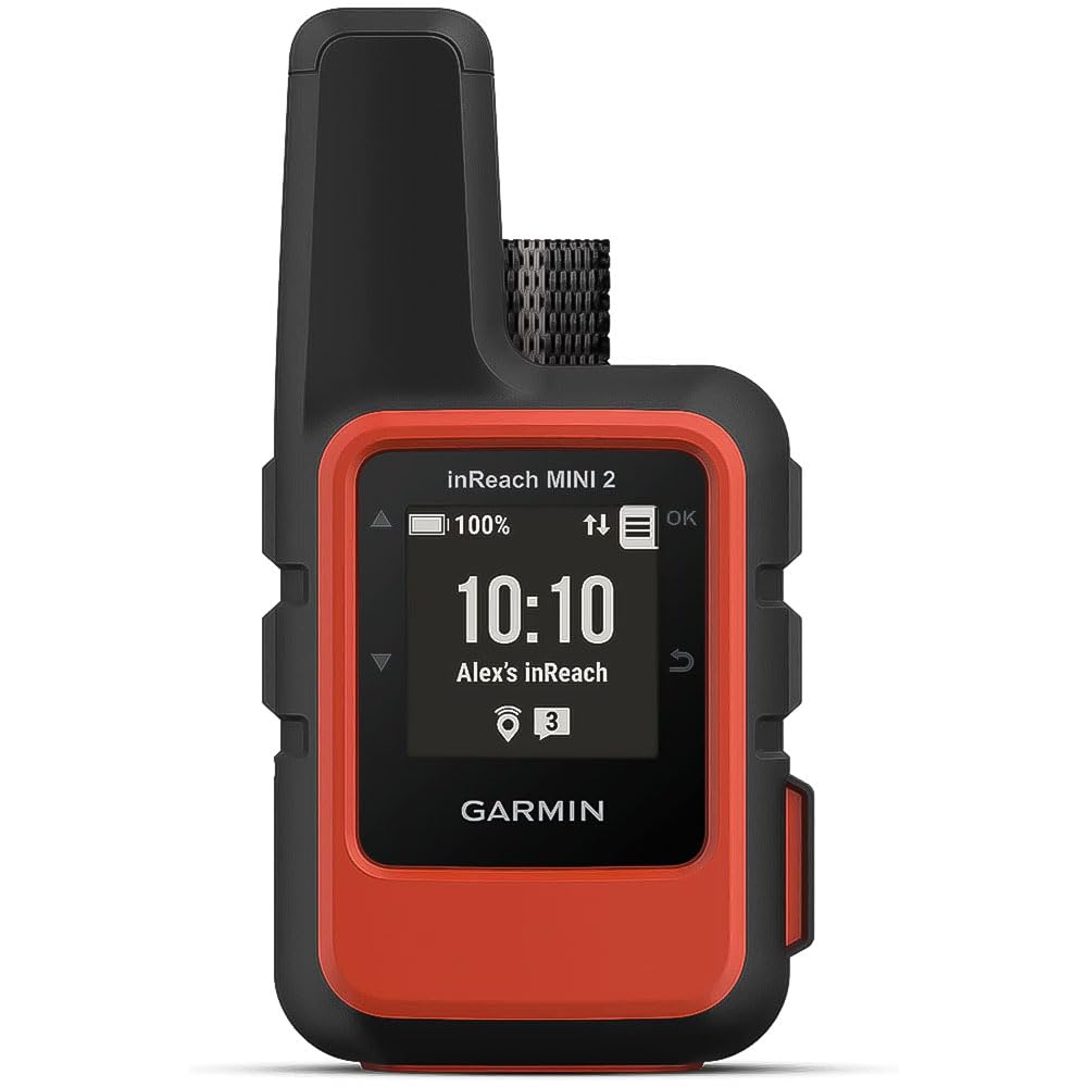 Garmin inReach Mini 2 Communicateur Satellite léger et Compact pour randonnée, Orange, 010-02602-00