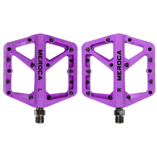 BESPORTBLE 1 Paire Pédale De Vélo Pédales Accessoires De Vélo Vélos Pédale De Route De Montagne Pedales Para Bicicleta Accessoires Hors Route Violet Arbre en Acier Enfant Composant Bicyclette