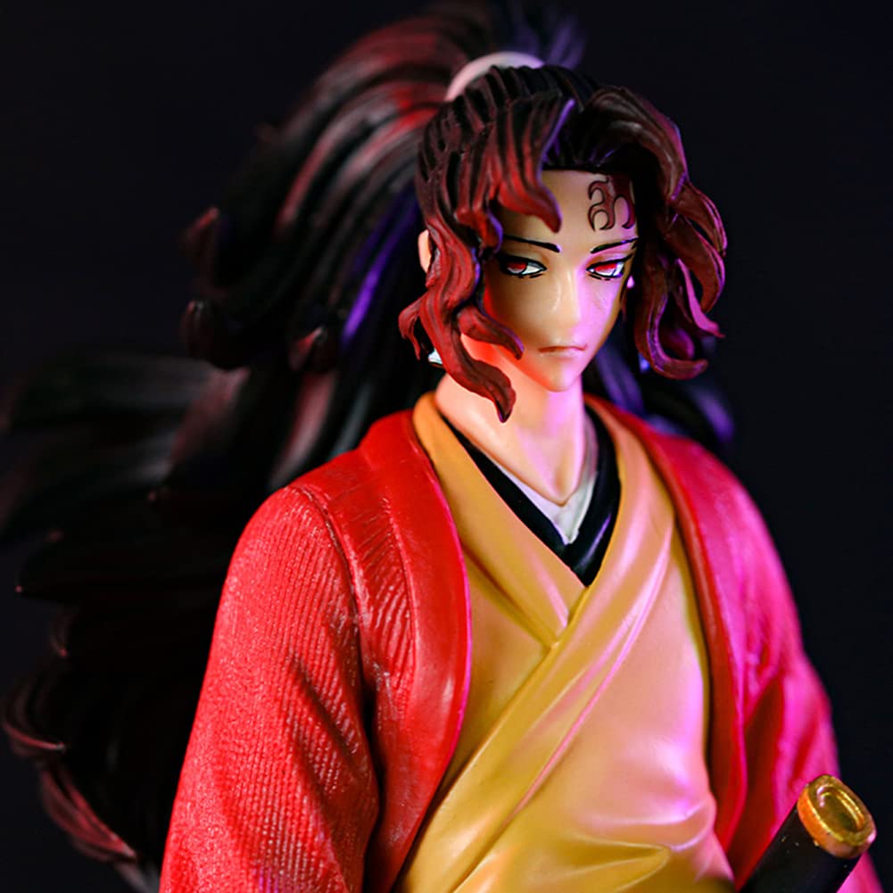 Kimetsu No Yaiba Figurine Anime Tsugikuni Yoriichi/Kokushibou/Gyutaro/Ume Daki Figures Action Figurine Modèle Collectible 30 cm