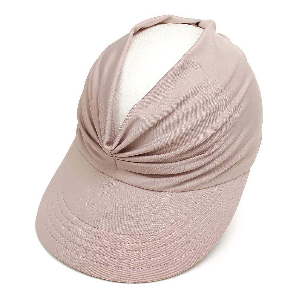 YAMEE Visiere Casquette Femme,Visière Plage Femme,Chapeau de Soleil Femme,Casquette Femme ete,Visiere de Protection pour Voyage Plage