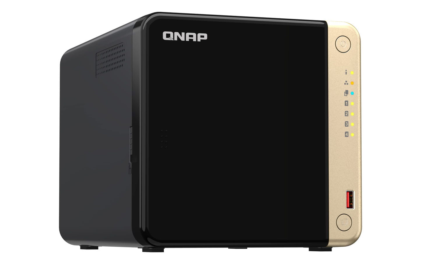 QNAP TS-464 NAS Tower Ethernet/LAN Noir N5095