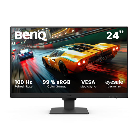 BenQ GW2490E 24 Pouces Écran Gaming, 100Hz, Full-HD, IPS, Eye-Care, HDMI, DP