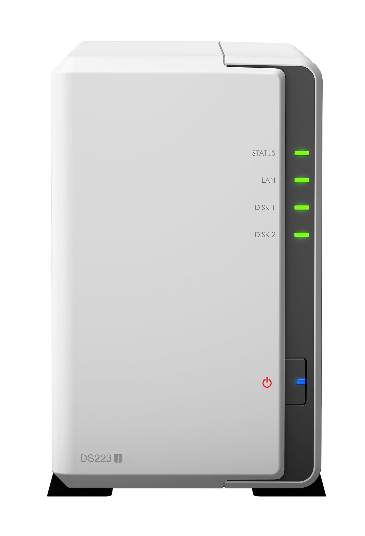 SYNOLOGY DS223J NAS de Bureau 2 Baies, Blanc