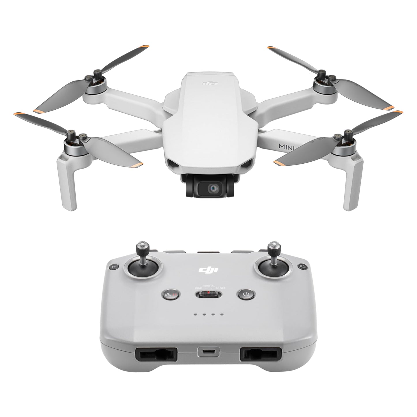 DJI Mini 4K, Drone Caméra 4K UHD, Moins de 249 g, Stabilisation de la Nacelle à 3 Axes, Transmission Vidéo sur 10 km, Retour Auto, Résistance au Vent, Temps de Vol max. de 31 min, C0, QuickShots