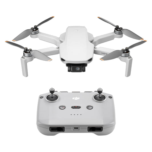 DJI Mini 4K, Drone Caméra 4K UHD, Moins de 249 g, Stabilisation de la Nacelle à 3 Axes, Transmission Vidéo sur 10 km, Retour Auto, Résistance au Vent, Temps de Vol max. de 31 min, C0, QuickShots