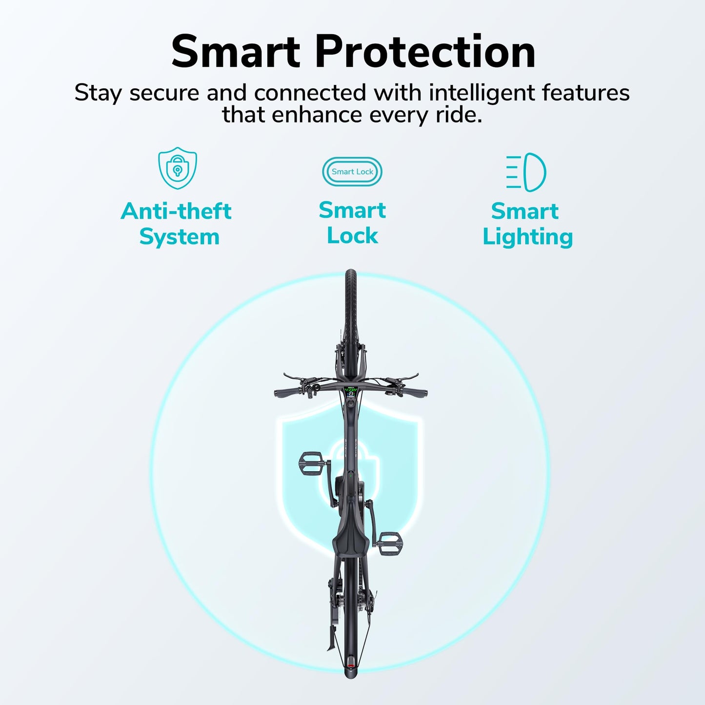 ENGWE Velo Electrique-Vélo électrique avec Batterie 36V 10Ah, VTT Homme Adulte avec Support de Couple, Transmission à 7 Vitesses avec APP et Bluetooth, BIS 100km