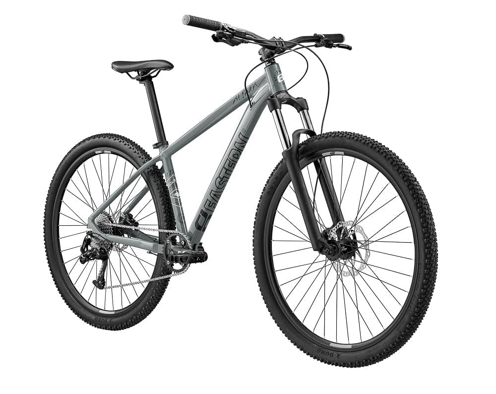 Eastern Bikes Alpaka 29" VTT léger, 9 Vitesses, Freins à Disque hydrauliques, Suspension Avant, Disponible en 4 Tailles de Cadre. (21", Gris)