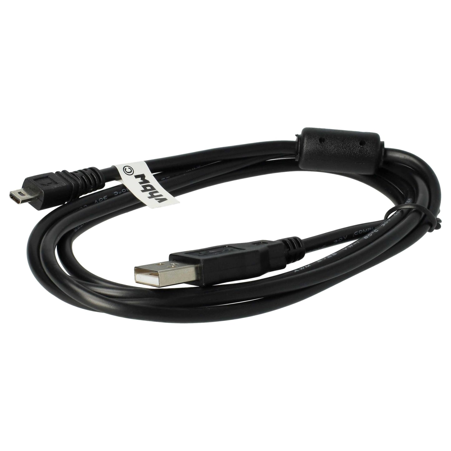 vhbw Câble USB standard type A, 150 cm, compatible avec Nikon CoolPix S210, S220, S230, S2600, S2700, S2800, S3000, S3100, S32, S3300