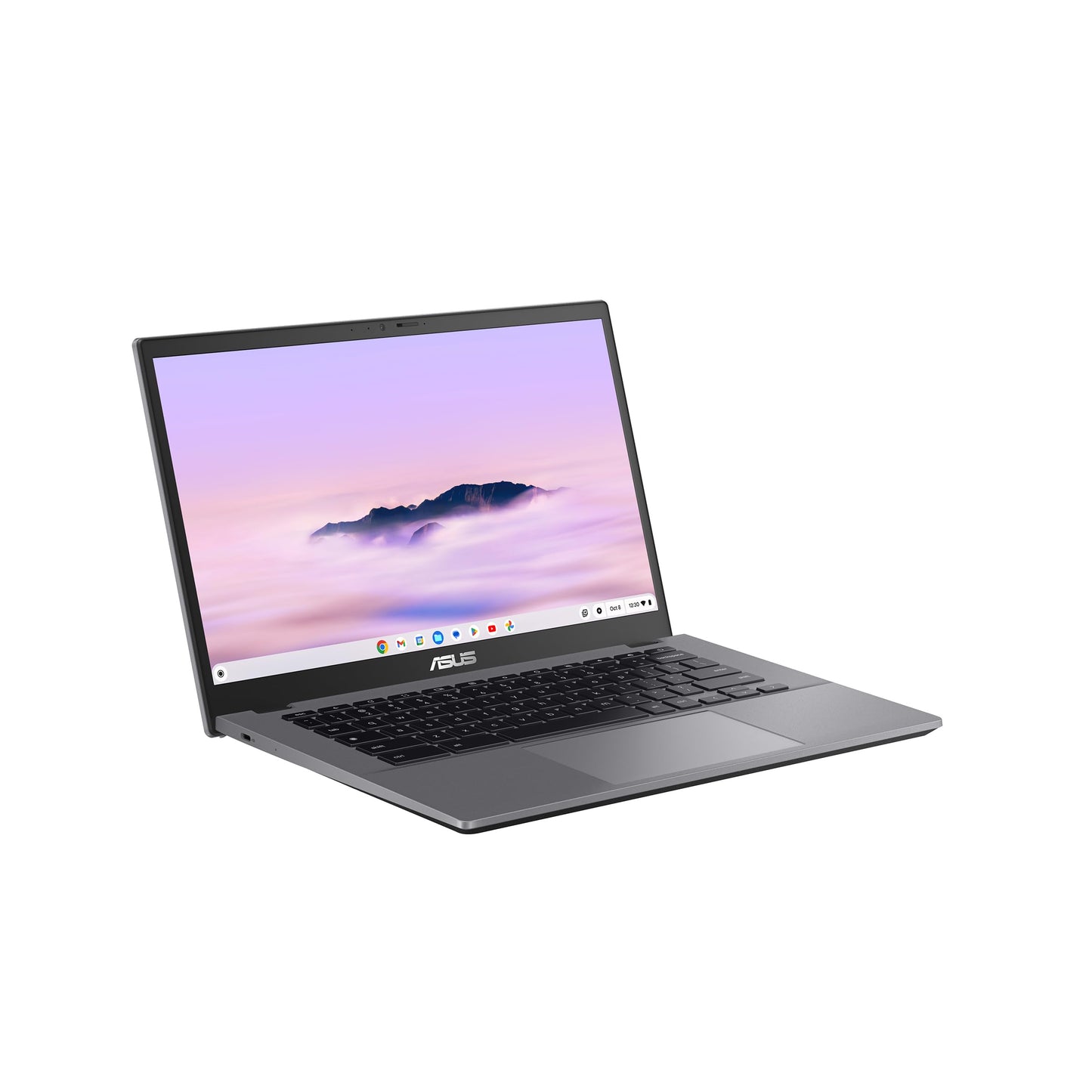 ASUS Chromebook Plus CX34 Ordinateur Portable, écran IPS 14" FHD antireflet | Intel Core i3-1215U | 8 Go de RAM | 128 Go UFS | Intel UHD | ChromeOS | Clavier QWERTZ | Gris |