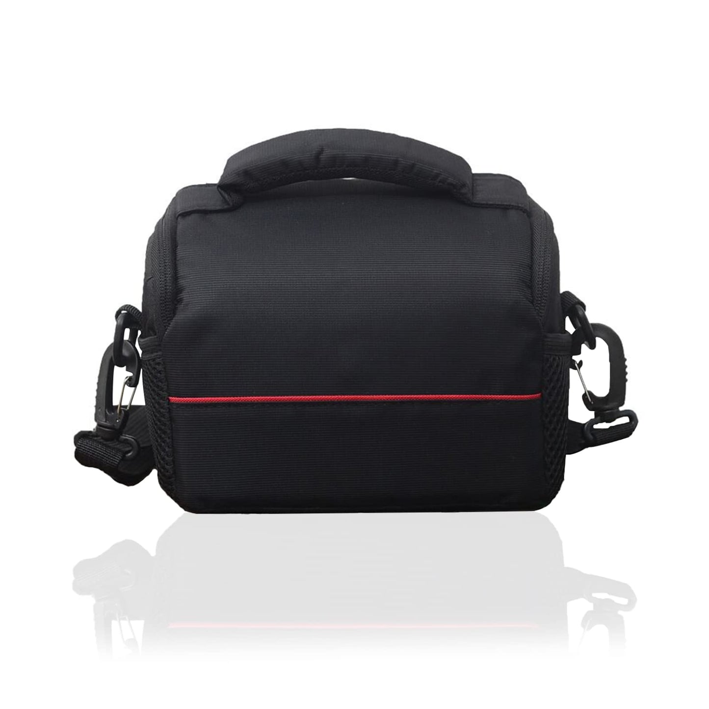 HIUOUIH Sacoche Appareil Photo 26 x 19 x 14 cm Noir Sacoches SLR Reflex Etanche D'appareil Bandouliere Sac Epaule pour Tous Les Appareils DSLR avec Objectifs Jusqu'à