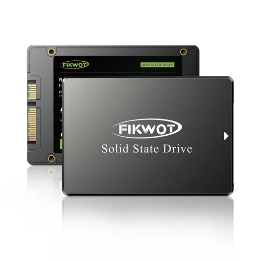 Fikwot FS810 Disque SSD Interne 2To 2,5 Pouces - SATA III 6 GB/s, SSD Interne 3D NAND TLC, jusqu'à 550Mo/s, Compatible avec Ordinateur Portable et PC de Bureau