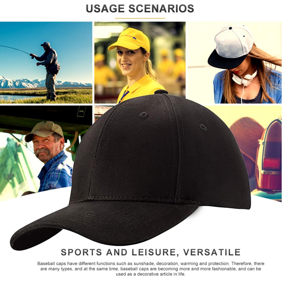 Lot de 3 Casquettes de Baseball pour Homme et Femme 100% Coton Casquette de Baseball Sport décontracté uni Chapeau de Soleil Chapeaux en Laiton Style Polo Classique Lot de Couleurs 1., Taille Unique