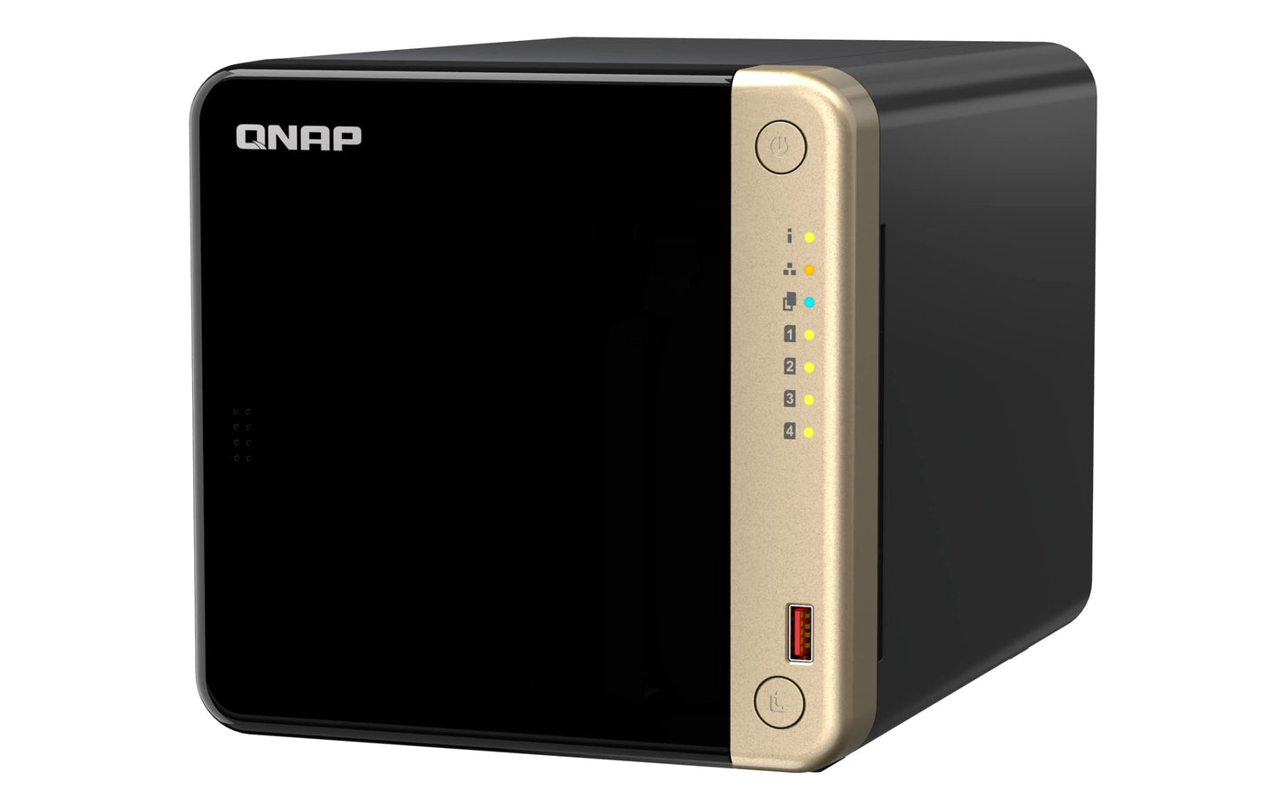 QNAP TS-464 NAS Tower Ethernet/LAN Noir N5095