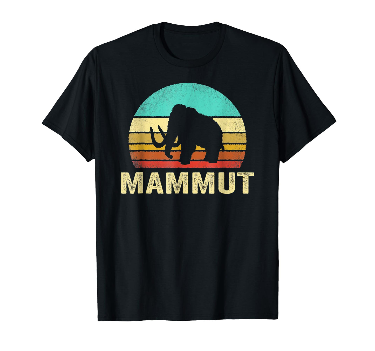 Vintage Mammut Sunset Rétro T-Shirt