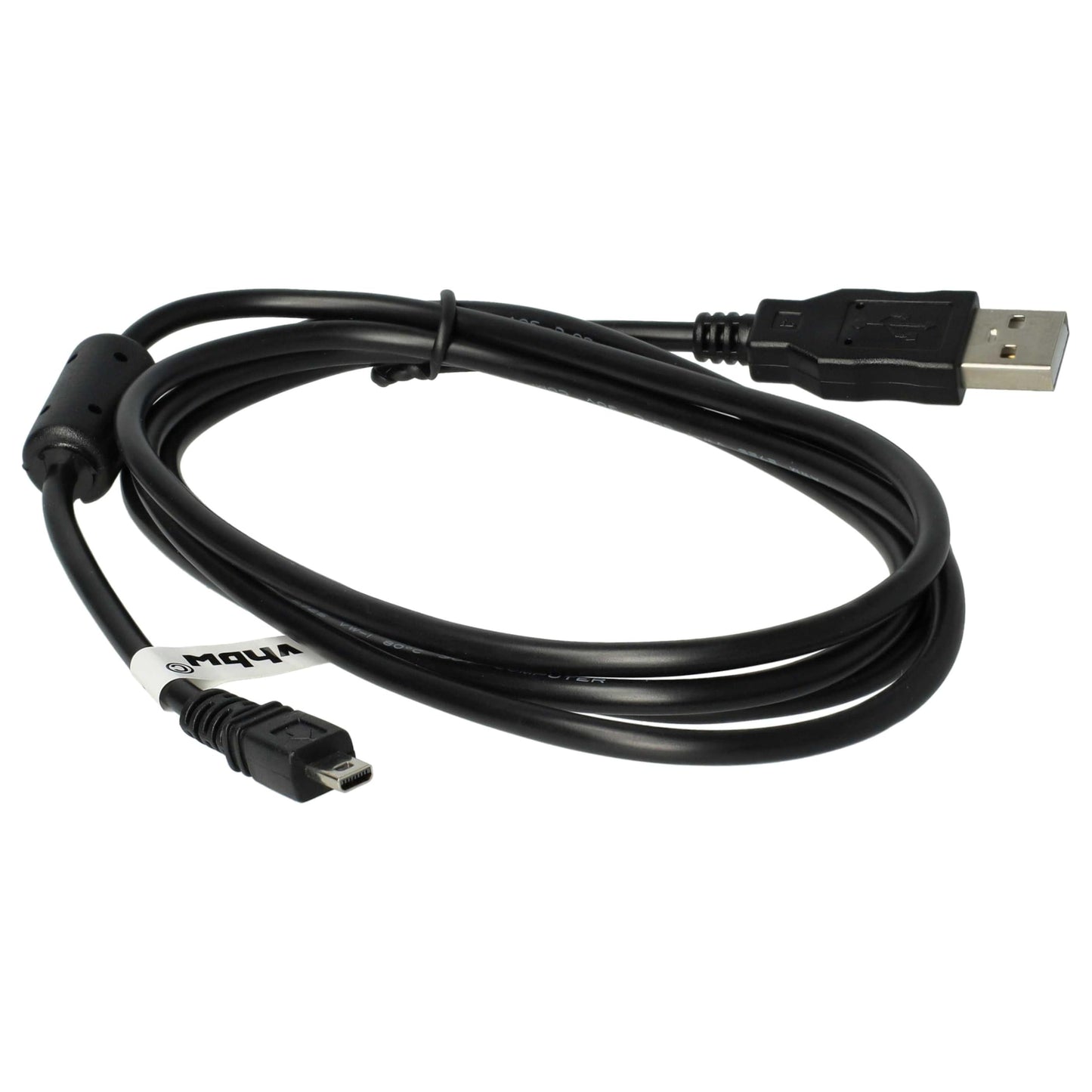 vhbw Câble USB standard type A, 150 cm, compatible avec Nikon CoolPix S210, S220, S230, S2600, S2700, S2800, S3000, S3100, S32, S3300