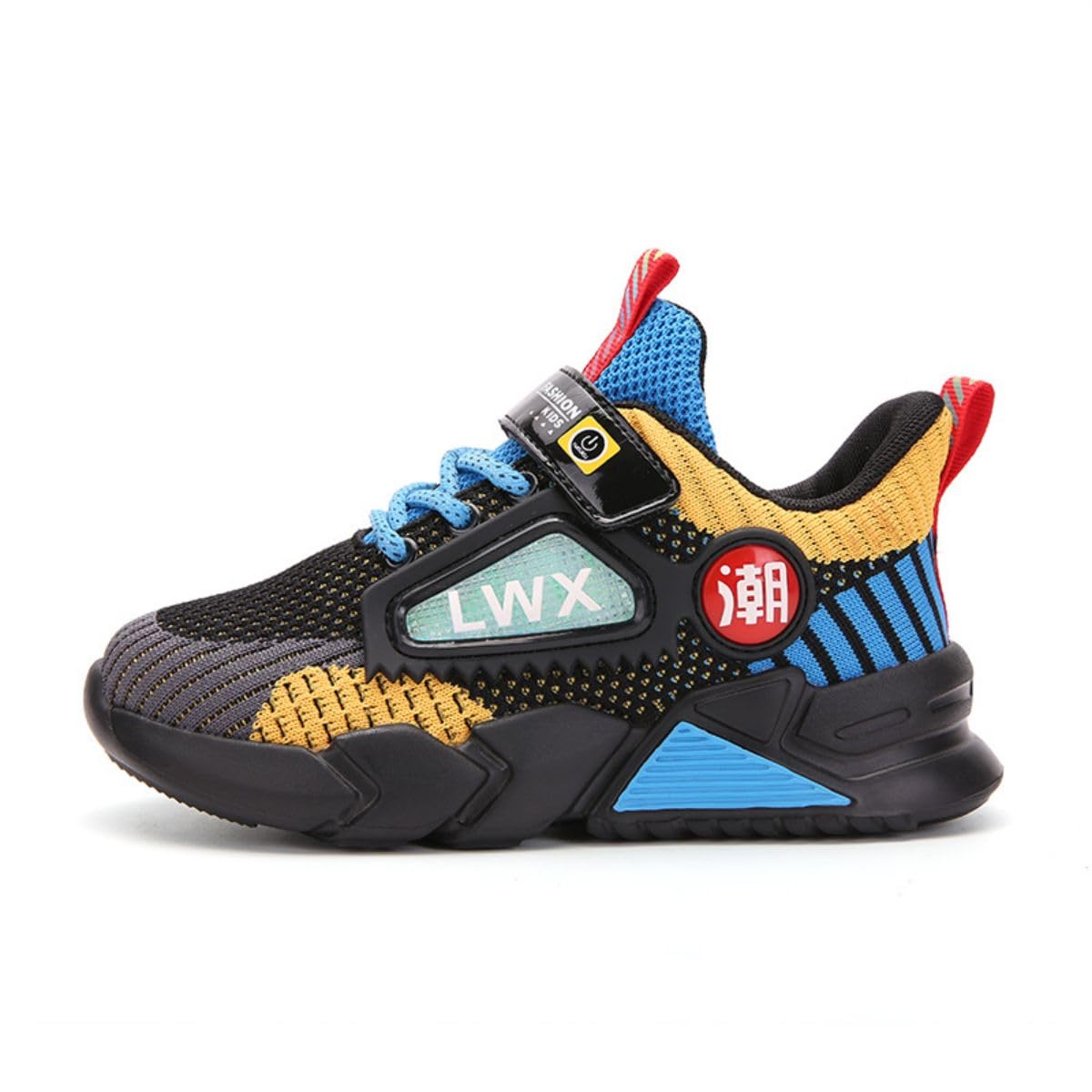 Xinghuanhua Chaussures de Basket-Ball pour garçons Baskets pour Hommes Chaussures de Basket-Ball doublées Chaussures de Sport Haut de Gamme pour Enfants Unisexes