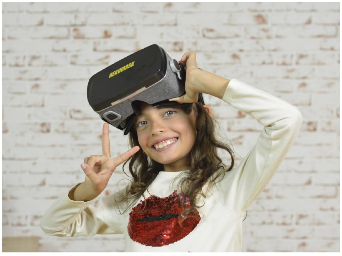 Casque realite virtuelle + Jouet educatif Maths [Calcul Mental, Table de Multiplication…] Lunette 3D de réalité augmentée + Jouet Enfant 5 6...12 Ans [Cadeau Original] Noel - Anniversaire. Jeu VR