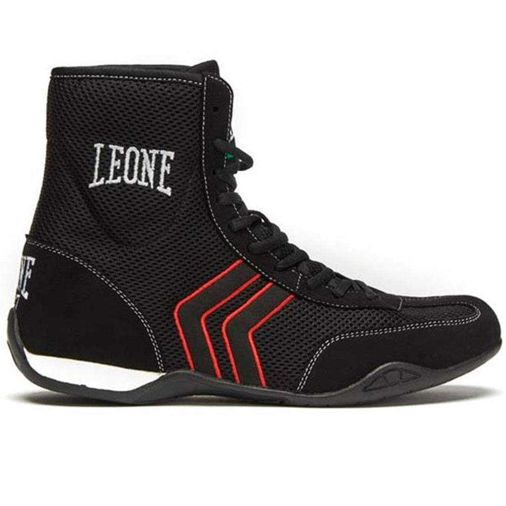 LEONE 1947, Bottes de Boxe, Adulte Unisexe, Noir, 42, CL188