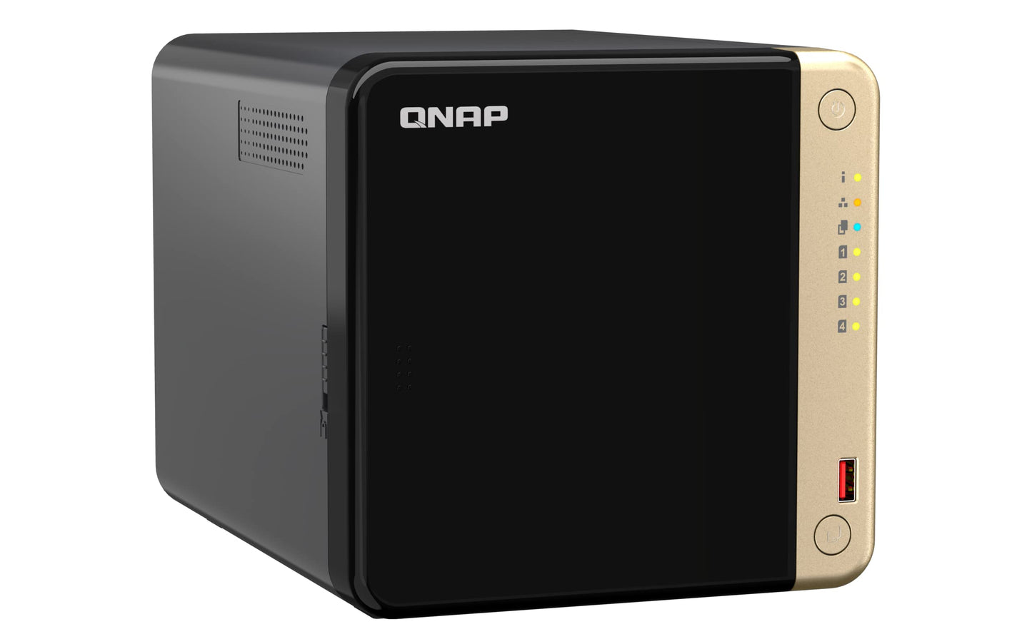 QNAP TS-464 NAS Tower Ethernet/LAN Noir N5095